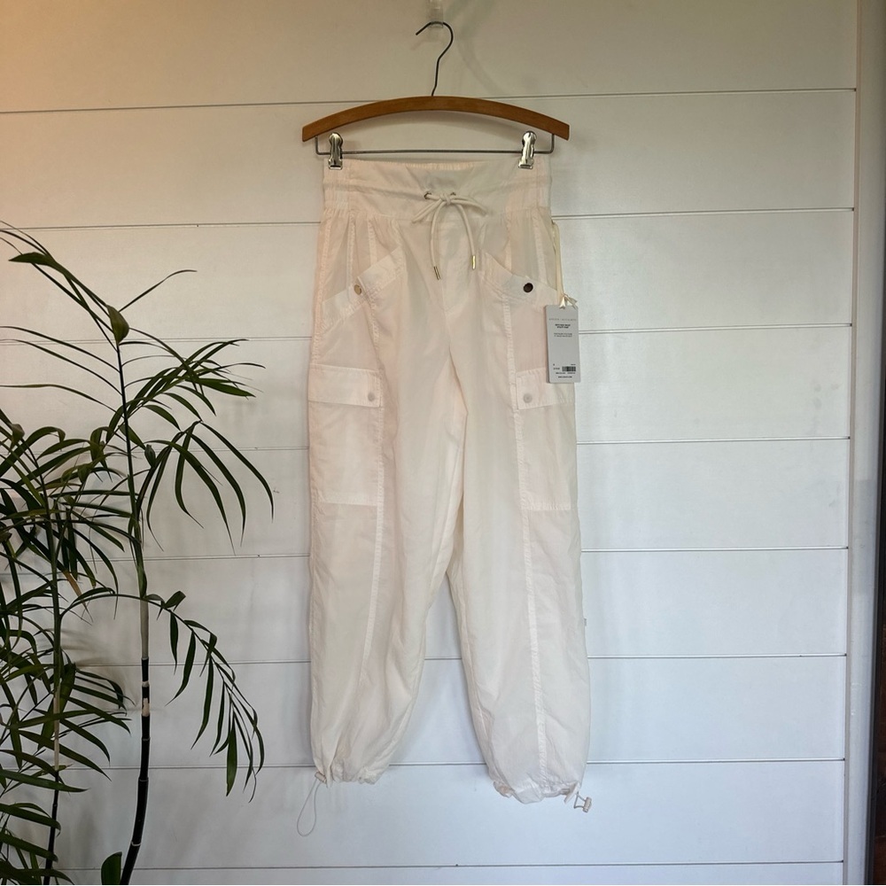 NWT Athleta x Alicia Keys High Waist Utility Pants Cargo Parachute Joggers 4